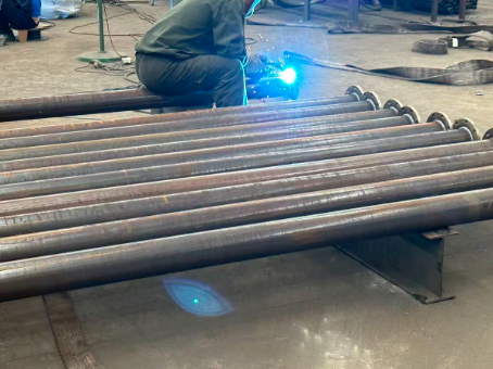 景德镇20#无缝注浆管加工108*6钢花管棚管